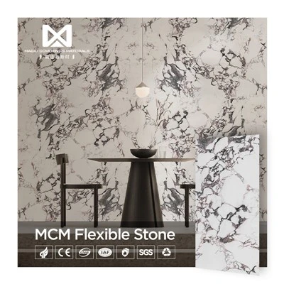MCM 유연한 광택 스톤 광택 마감